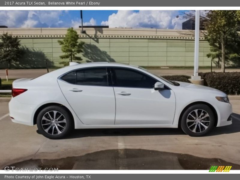 Bellanova White Pearl / Ebony 2017 Acura TLX Sedan