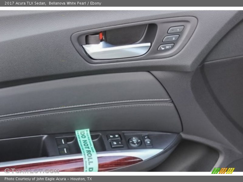 Bellanova White Pearl / Ebony 2017 Acura TLX Sedan