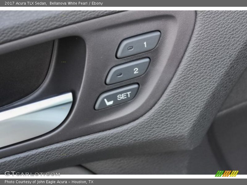 Bellanova White Pearl / Ebony 2017 Acura TLX Sedan