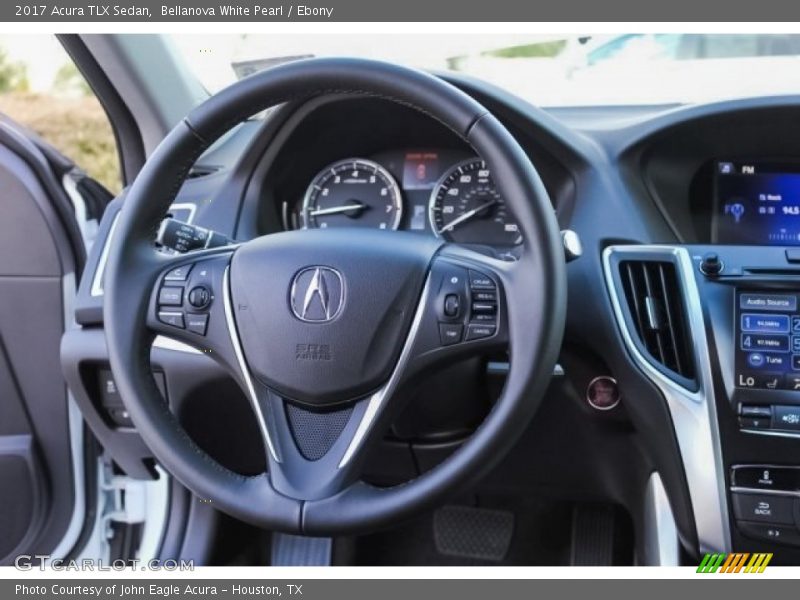 Bellanova White Pearl / Ebony 2017 Acura TLX Sedan