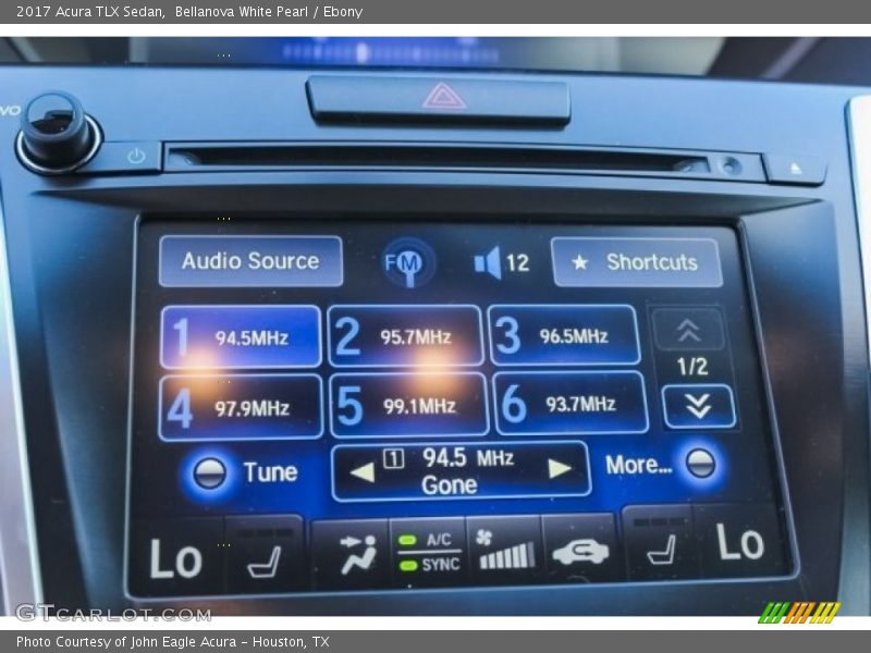 Bellanova White Pearl / Ebony 2017 Acura TLX Sedan