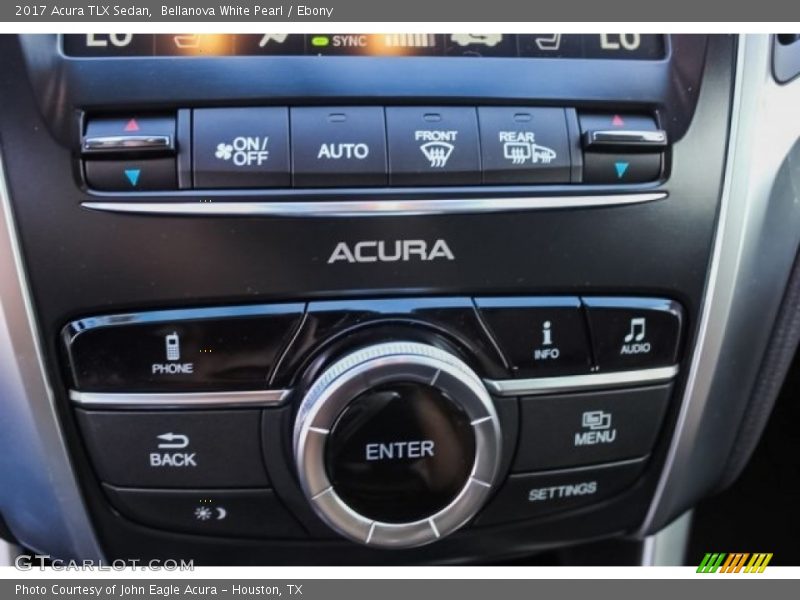 Bellanova White Pearl / Ebony 2017 Acura TLX Sedan