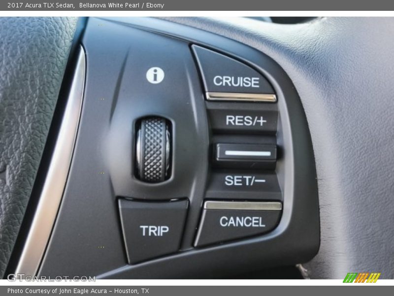 Bellanova White Pearl / Ebony 2017 Acura TLX Sedan