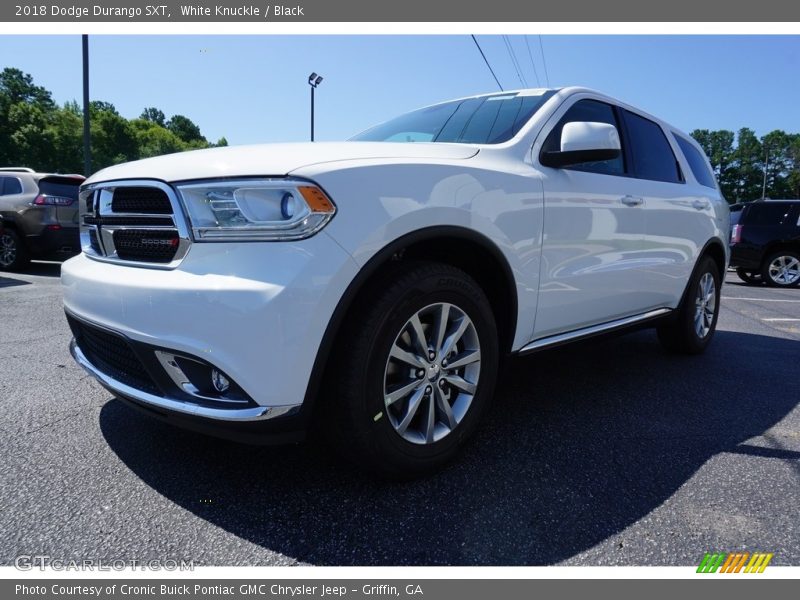 White Knuckle / Black 2018 Dodge Durango SXT