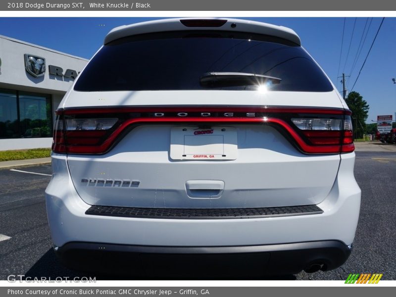 White Knuckle / Black 2018 Dodge Durango SXT