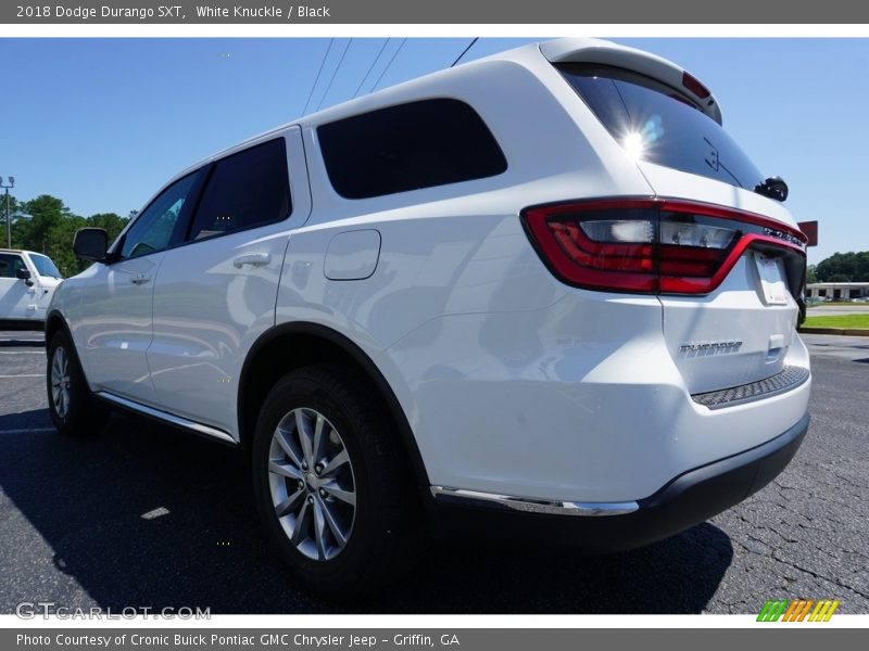 White Knuckle / Black 2018 Dodge Durango SXT