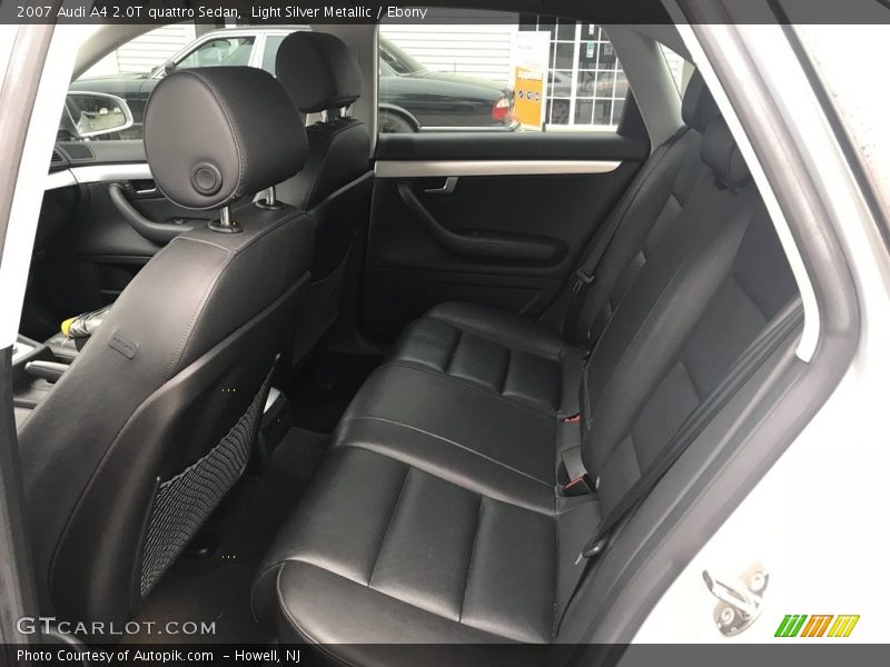 Light Silver Metallic / Ebony 2007 Audi A4 2.0T quattro Sedan