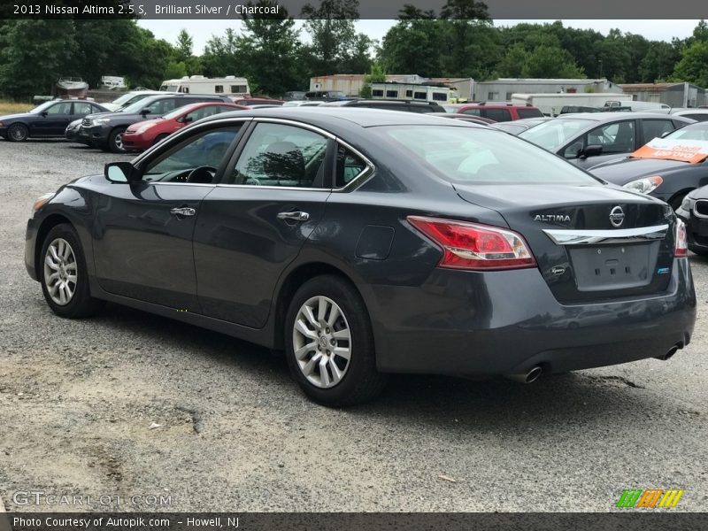 Brilliant Silver / Charcoal 2013 Nissan Altima 2.5 S