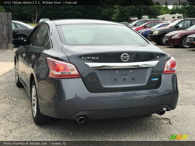 Brilliant Silver / Charcoal 2013 Nissan Altima 2.5 S