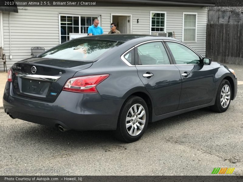 Brilliant Silver / Charcoal 2013 Nissan Altima 2.5 S
