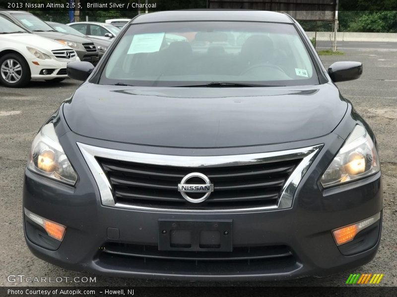 Brilliant Silver / Charcoal 2013 Nissan Altima 2.5 S