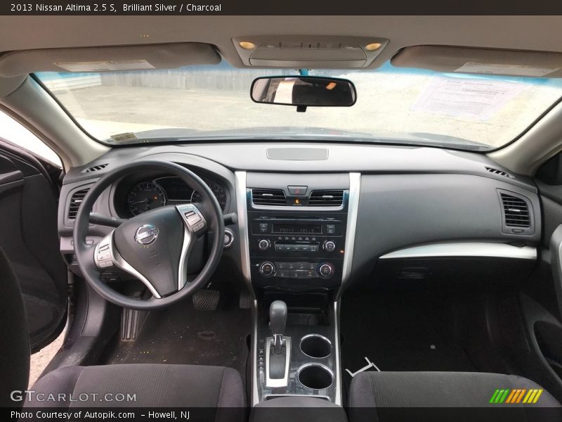 Brilliant Silver / Charcoal 2013 Nissan Altima 2.5 S
