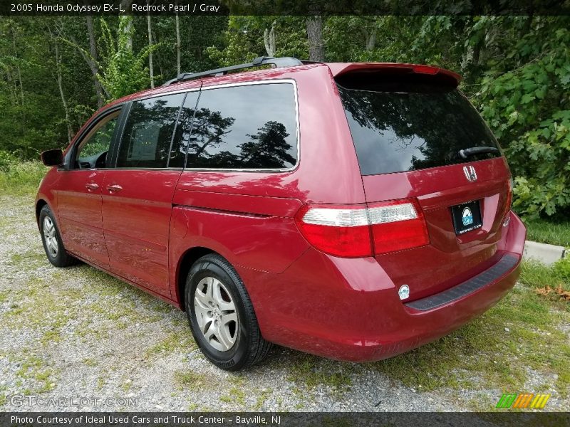 Redrock Pearl / Gray 2005 Honda Odyssey EX-L