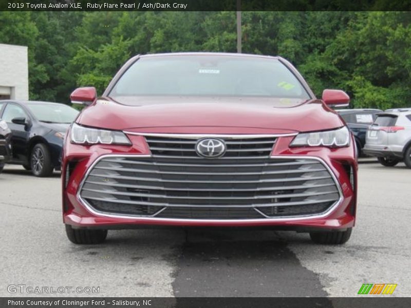 Ruby Flare Pearl / Ash/Dark Gray 2019 Toyota Avalon XLE