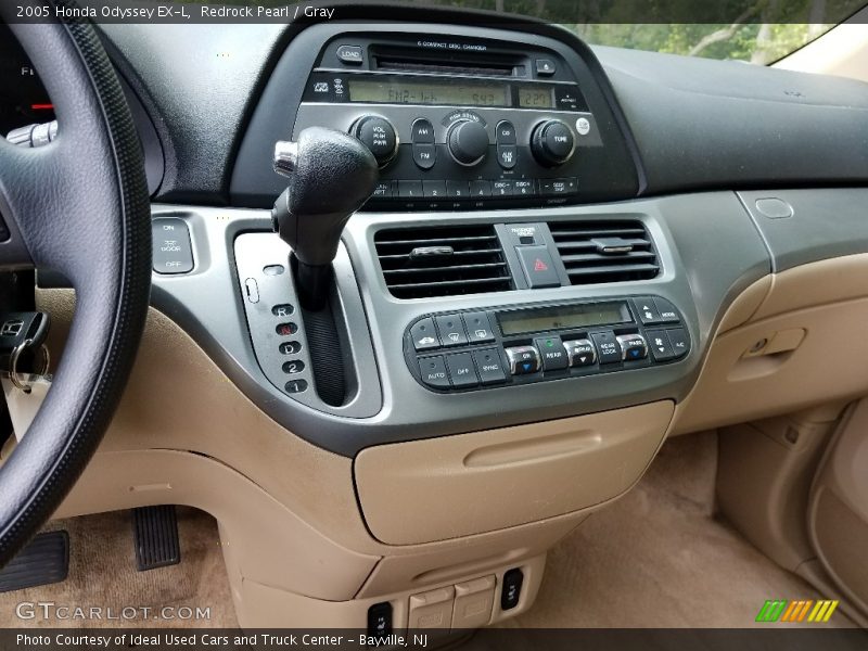 Redrock Pearl / Gray 2005 Honda Odyssey EX-L