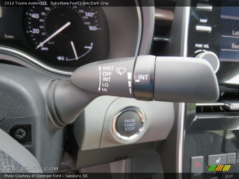 Ruby Flare Pearl / Ash/Dark Gray 2019 Toyota Avalon XLE