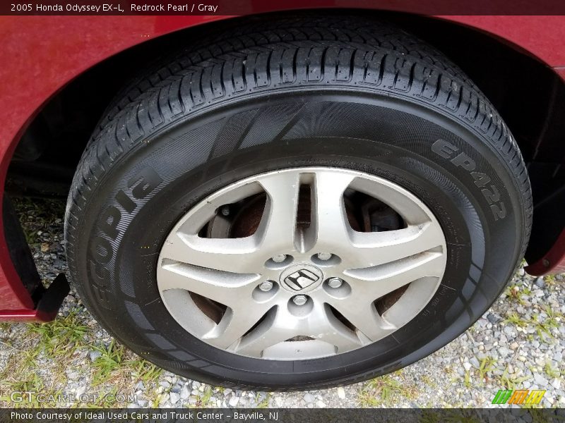 Redrock Pearl / Gray 2005 Honda Odyssey EX-L