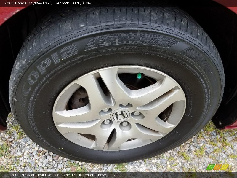 Redrock Pearl / Gray 2005 Honda Odyssey EX-L