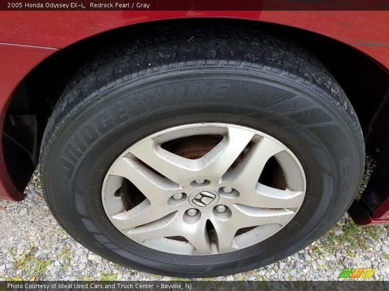 Redrock Pearl / Gray 2005 Honda Odyssey EX-L