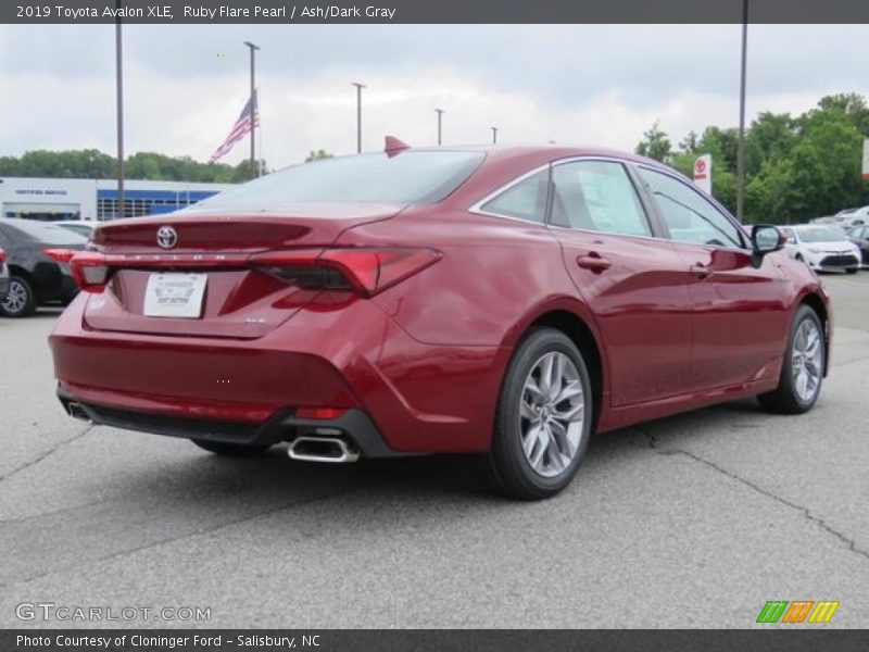 Ruby Flare Pearl / Ash/Dark Gray 2019 Toyota Avalon XLE