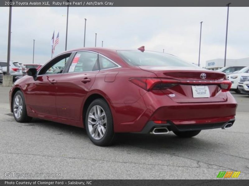 Ruby Flare Pearl / Ash/Dark Gray 2019 Toyota Avalon XLE