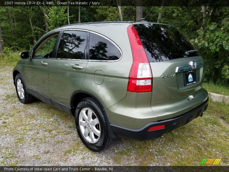 Green Tea Metallic / Ivory 2007 Honda CR-V EX-L 4WD