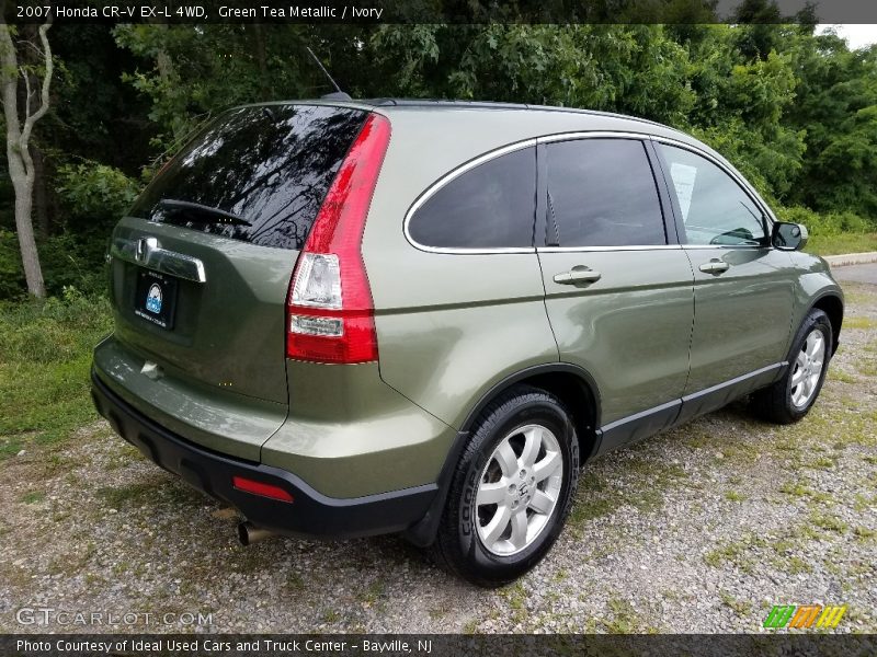 Green Tea Metallic / Ivory 2007 Honda CR-V EX-L 4WD