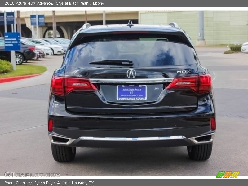 Crystal Black Pearl / Ebony 2018 Acura MDX Advance