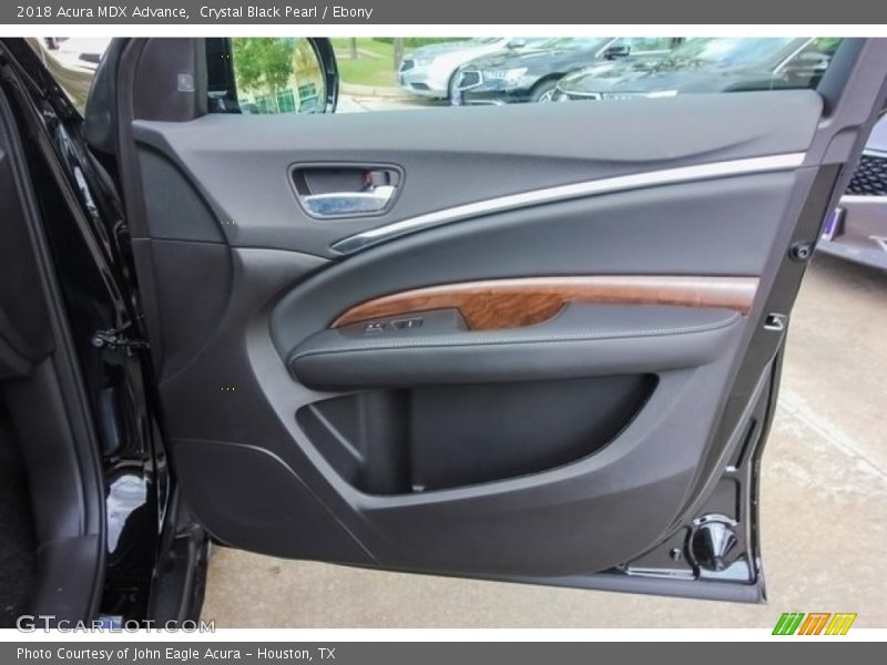 Crystal Black Pearl / Ebony 2018 Acura MDX Advance