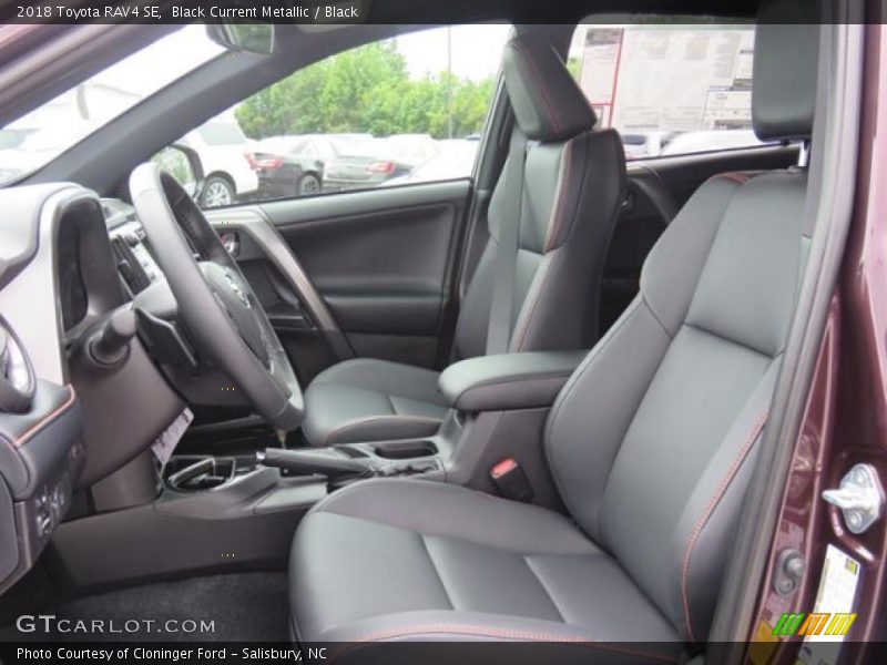 Front Seat of 2018 RAV4 SE