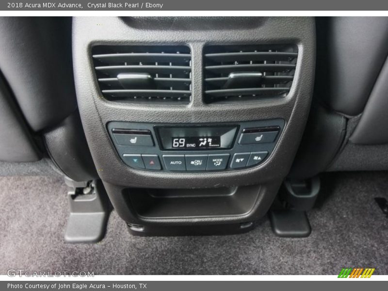 Crystal Black Pearl / Ebony 2018 Acura MDX Advance
