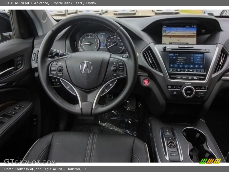 Crystal Black Pearl / Ebony 2018 Acura MDX Advance