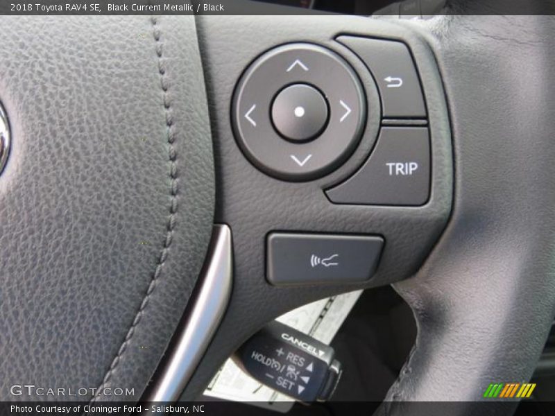 Controls of 2018 RAV4 SE