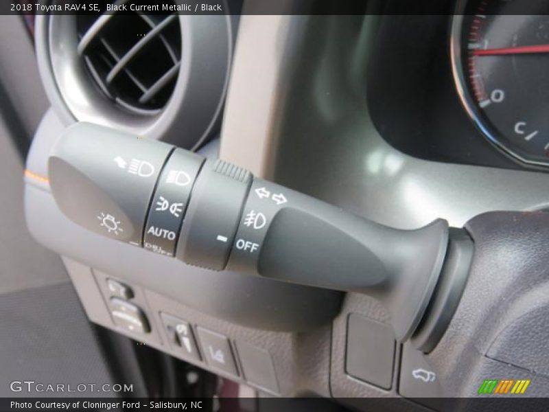 Controls of 2018 RAV4 SE