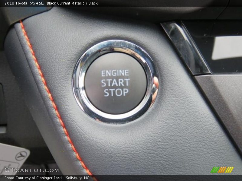 Controls of 2018 RAV4 SE