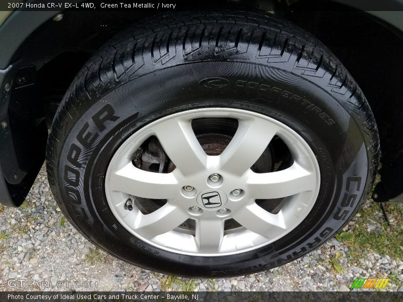 Green Tea Metallic / Ivory 2007 Honda CR-V EX-L 4WD