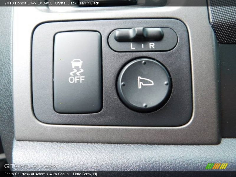 Crystal Black Pearl / Black 2010 Honda CR-V EX AWD