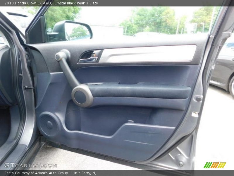 Crystal Black Pearl / Black 2010 Honda CR-V EX AWD