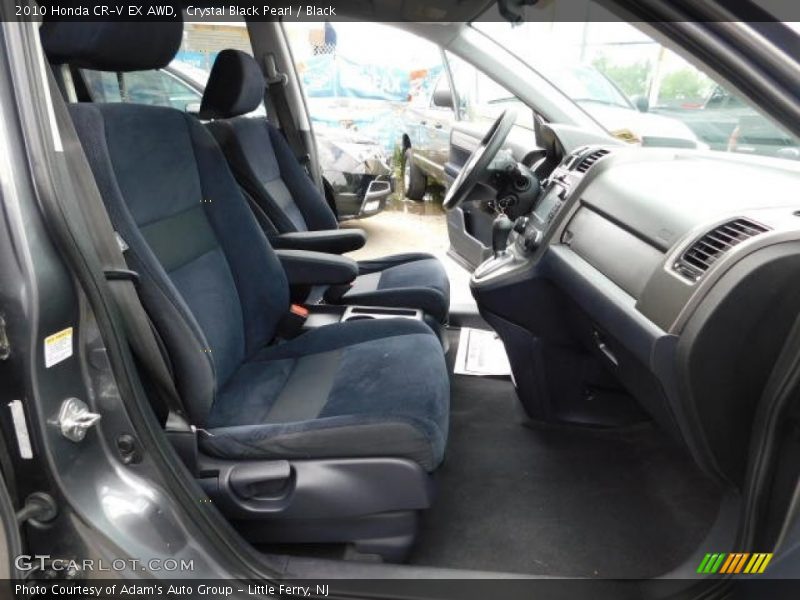Crystal Black Pearl / Black 2010 Honda CR-V EX AWD