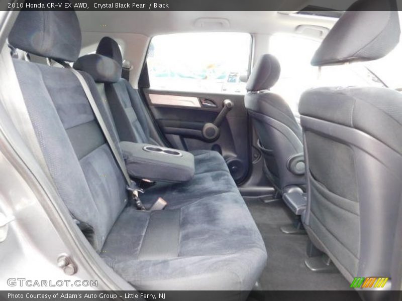 Crystal Black Pearl / Black 2010 Honda CR-V EX AWD