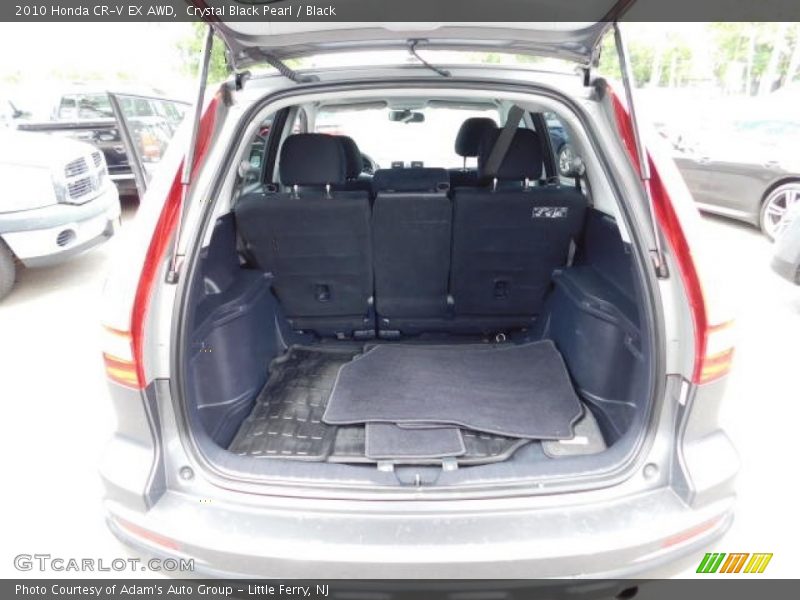 Crystal Black Pearl / Black 2010 Honda CR-V EX AWD
