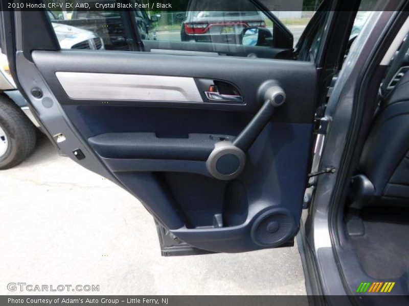 Crystal Black Pearl / Black 2010 Honda CR-V EX AWD