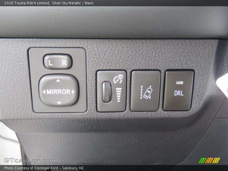 Silver Sky Metallic / Black 2018 Toyota RAV4 Limited