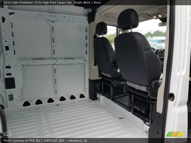 Bright White / Black 2018 Ram ProMaster 3500 High Roof Cargo Van
