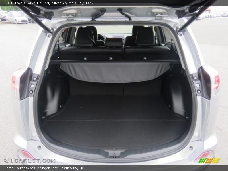 Silver Sky Metallic / Black 2018 Toyota RAV4 Limited