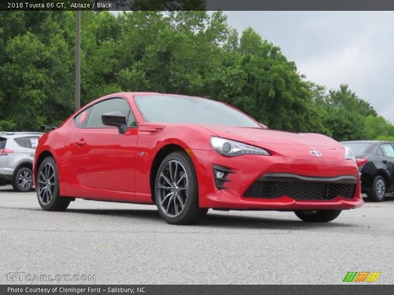 Ablaze / Black 2018 Toyota 86 GT