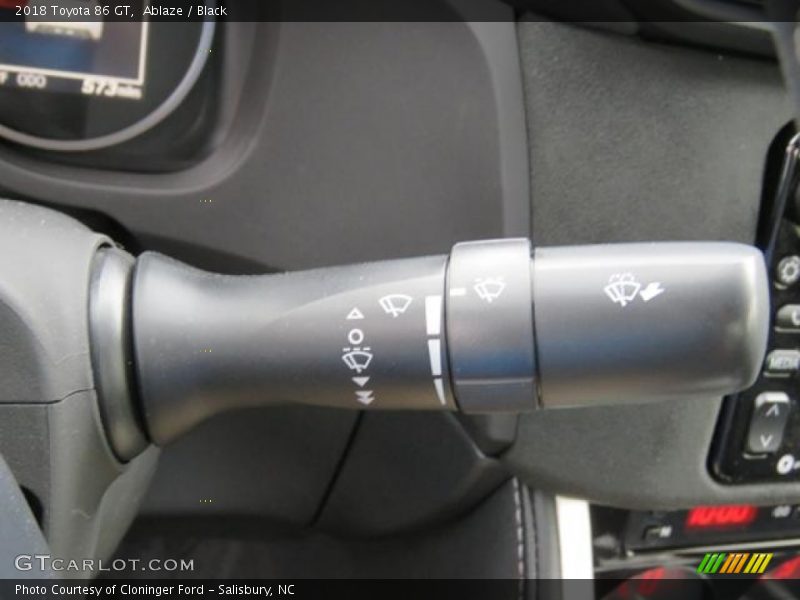 Controls of 2018 86 GT