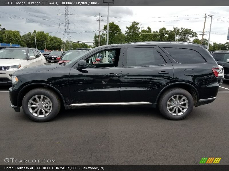 DB Black Crystal / Black 2018 Dodge Durango SXT AWD