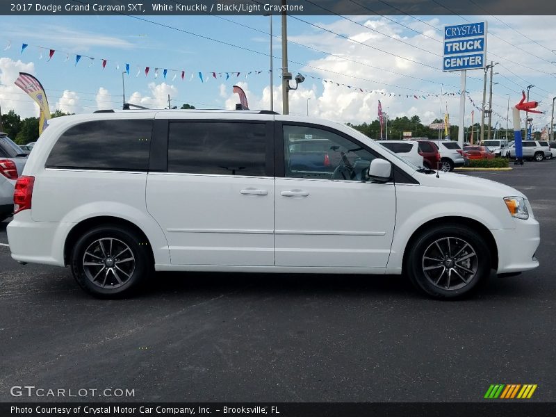 White Knuckle / Black/Light Graystone 2017 Dodge Grand Caravan SXT
