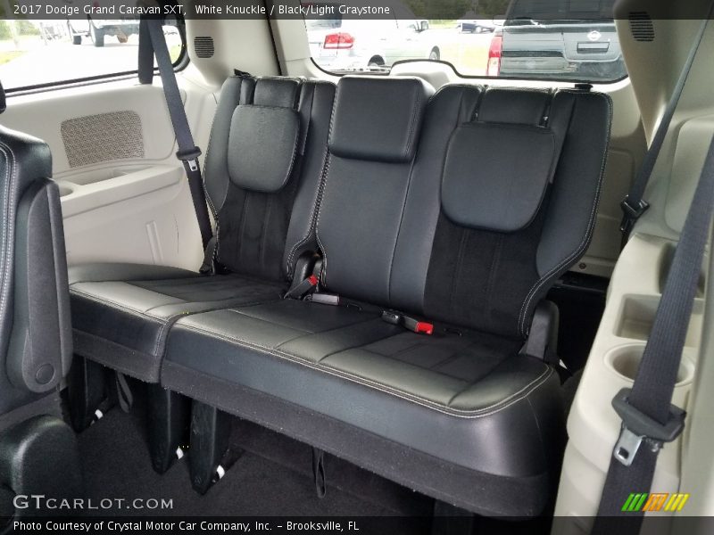 White Knuckle / Black/Light Graystone 2017 Dodge Grand Caravan SXT